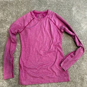 Figs salta long sleeve underscrub. Size= small. Color= pink